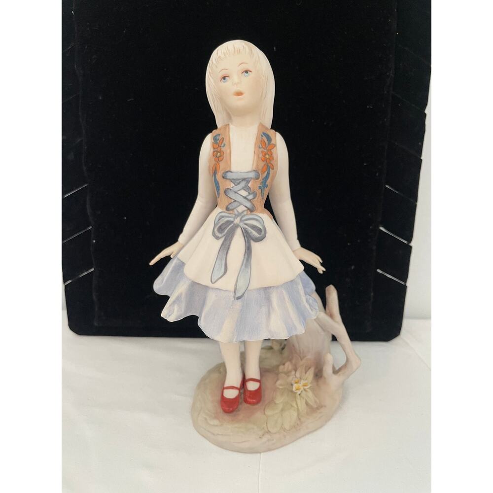 Vintage 1974 Cybis Hansel & Gretel Bisque Porcelain Figurine Set - AS IS - Picture 8 of 11